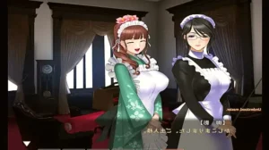 maid-san to boin (game) Hozuki scene 1 English